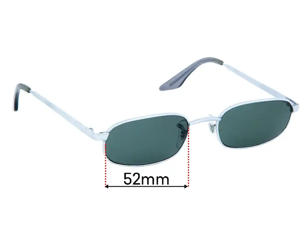 Sunglass Fix Lentes de Repuesto para Ray-Ban B&L W2192 - 52mm Wide Sunglass Fix Lentes de Repuesto para Ray-Ban B&L W2192 - 52mm Wide