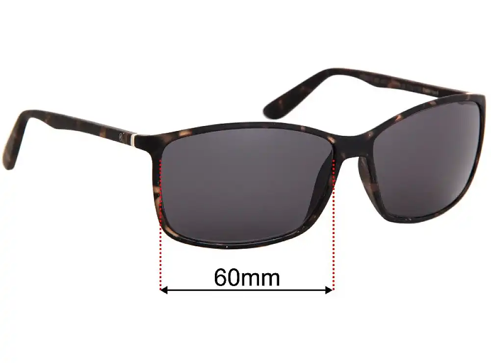 Sunglass Fix Lentes de Repuesto para 41 Eyewear FO35015 - 60mm Wide Sunglass Fix Lentes de Repuesto para 41 Eyewear FO35015 - 60mm Wide