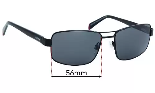 Sunglass Fix Lentes de Repuesto para Alex Perry AP Mens Sun Rx 02 - 56mm Wide Sunglass Fix Lentes de Repuesto para Alex Perry AP Mens Sun Rx 02 - 56mm Wide