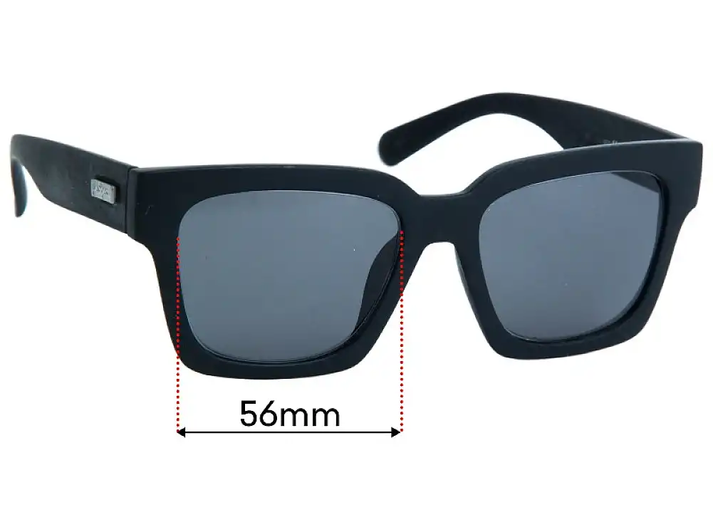 Sunglass Fix Lentes de Repuesto para Le Specs Weekend Riot - 56mm Wide Sunglass Fix Lentes de Repuesto para Le Specs Weekend Riot - 56mm Wide