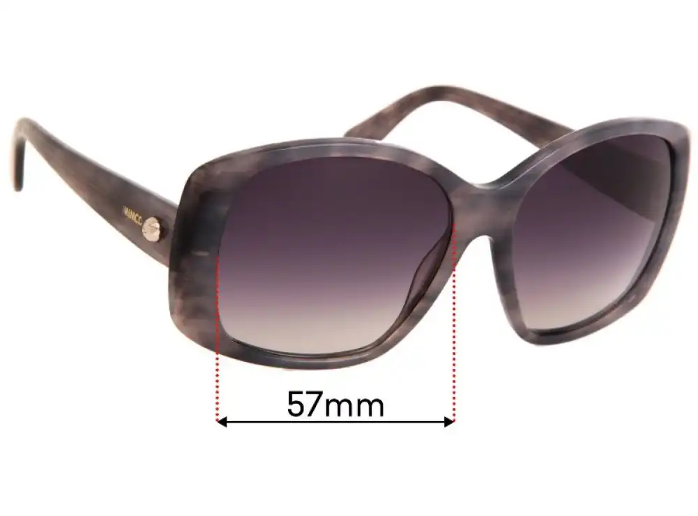 Sunglass Fix Lentes de Repuesto para Mimco Talitha - 57mm Wide Sunglass Fix Lentes de Repuesto para Mimco Talitha - 57mm Wide