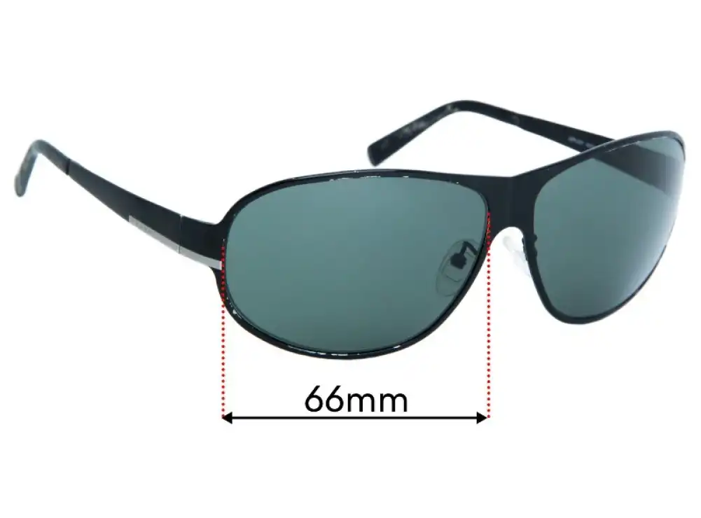 Sunglass Fix Lentes de Repuesto para Prada SPR55F - 66mm Wide Sunglass Fix Lentes de Repuesto para Prada SPR55F - 66mm Wide