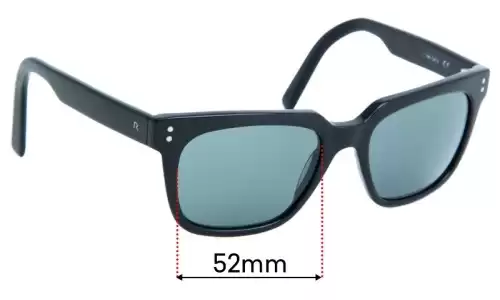 Sunglass Fix Lentes de Repuesto para Rodenstock RR311 - 52mm Wide Sunglass Fix Lentes de Repuesto para Rodenstock RR311 - 52mm Wide