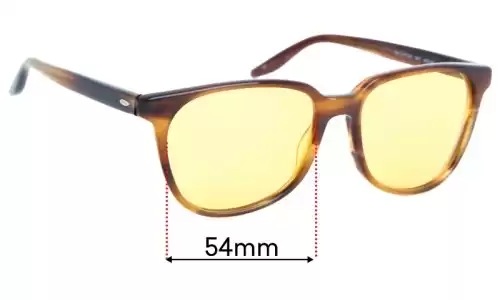 Sunglass Fix Lentes de Repuesto para Barton Perreira Novak - 54mm Wide Sunglass Fix Lentes de Repuesto para Barton Perreira Novak - 54mm Wide