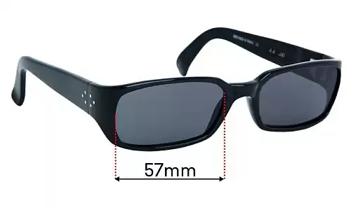 Sunglass Fix Lentes de Repuesto para Beausoleil 414 - 57mm Wide Sunglass Fix Lentes de Repuesto para Beausoleil 414 - 57mm Wide