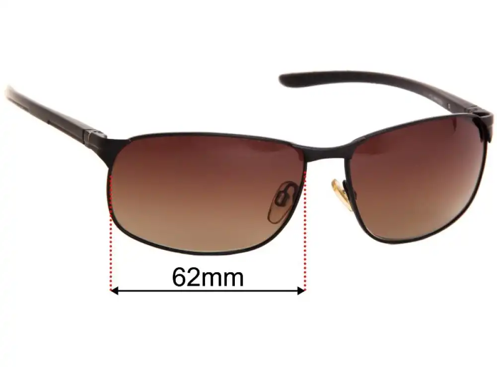 Sunglass Fix Lentes de Repuesto para Cancer Council Botany - 62mm Wide Sunglass Fix Lentes de Repuesto para Cancer Council Botany - 62mm Wide