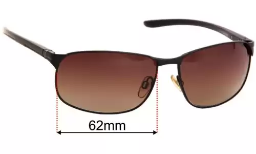 Sunglass Fix Lentes de Repuesto para Cancer Council Botany - 62mm Wide Sunglass Fix Lentes de Repuesto para Cancer Council Botany - 62mm Wide