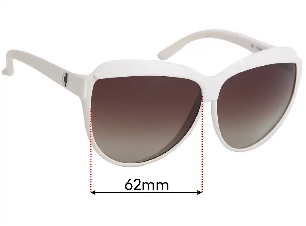 Sunglass Fix Lentes de Repuesto para Charles Jourdan 7805 - 64mm Wide Sunglass Fix Lentes de Repuesto para Charles Jourdan 7805 - 64mm Wide
