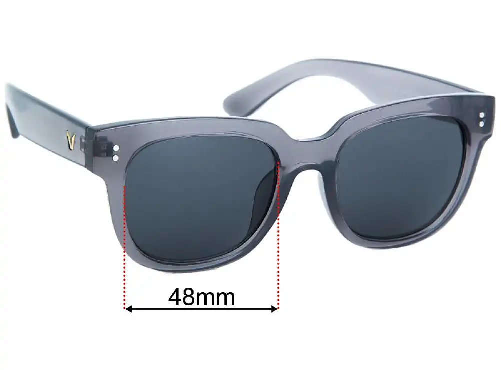 Sunglass Fix Lentes de Repuesto para Gentle Monster Una C B4 - 48mm Wide Sunglass Fix Lentes de Repuesto para Gentle Monster Una C B4 - 48mm Wide