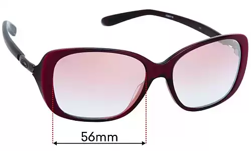 Sunglass Fix Lentes de Repuesto para Oakley Top Spin OO2037 - 56mm Wide Sunglass Fix Lentes de Repuesto para Oakley Top Spin OO2037 - 56mm Wide