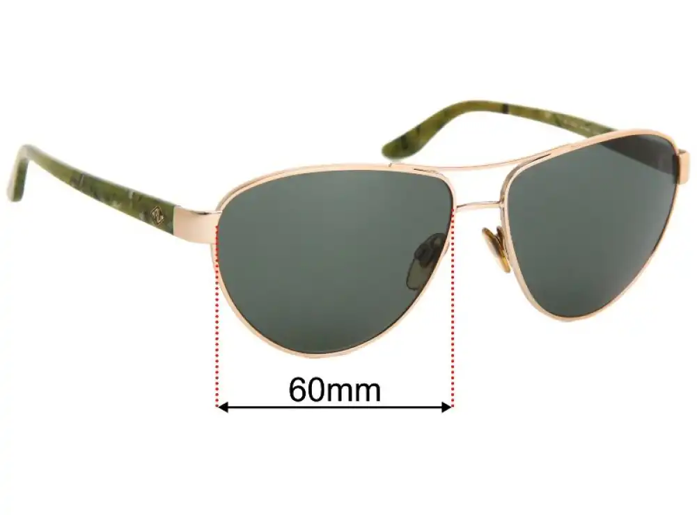 Sunglass Fix Lentes de Repuesto para Polo RL 7043 - 60mm Wide Sunglass Fix Lentes de Repuesto para Polo RL 7043 - 60mm Wide