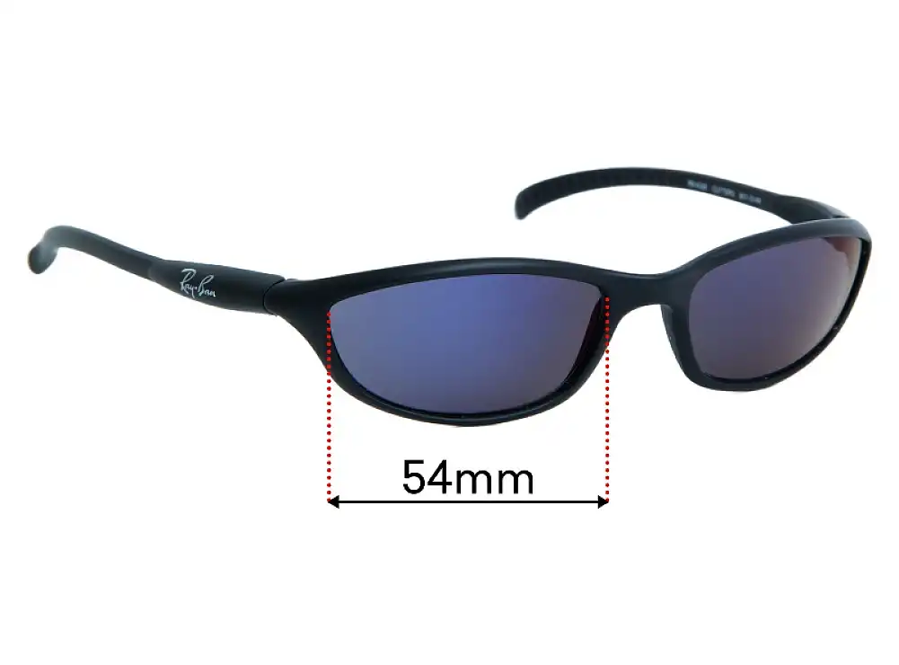 Sunglass Fix Lentes de Repuesto para Ray-Ban RB4028 Cutters - 54mm Wide Sunglass Fix Lentes de Repuesto para Ray-Ban RB4028 Cutters - 54mm Wide