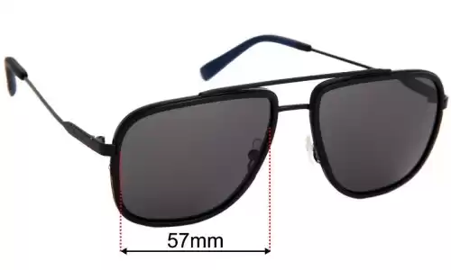 Sunglass Fix Lentes de Repuesto para Salvatore Ferragamo SF203S - 57mm Wide Sunglass Fix Lentes de Repuesto para Salvatore Ferragamo SF203S - 57mm Wide