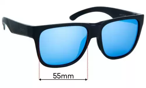 Sunglass Fix Lentes de Repuesto para Smith Lowdown 2 - 55mm Wide Sunglass Fix Lentes de Repuesto para Smith Lowdown 2 - 55mm Wide
