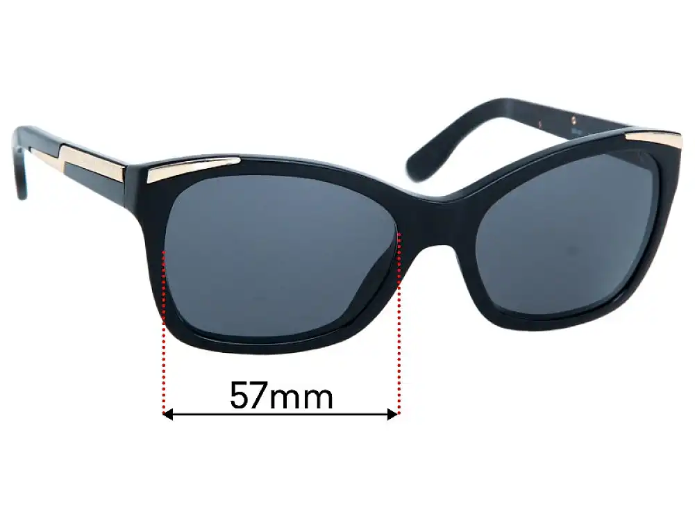 Sunglass Fix Lentes de Repuesto para Stella McCartney SM4017 - 57mm Wide Sunglass Fix Lentes de Repuesto para Stella McCartney SM4017 - 57mm Wide