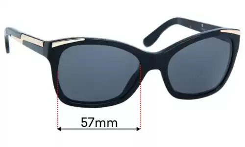 Sunglass Fix Lentes de Repuesto para Stella McCartney SM4017 - 57mm Wide Sunglass Fix Lentes de Repuesto para Stella McCartney SM4017 - 57mm Wide