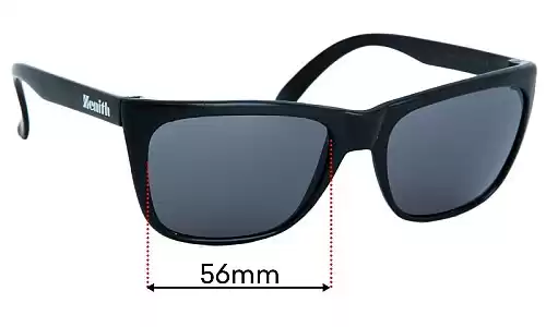 Sunglass Fix Lentes de Repuesto para Zenith From Downunder - 55mm Wide Zenith From Downunder Lentes de Repuesto 55mm wide