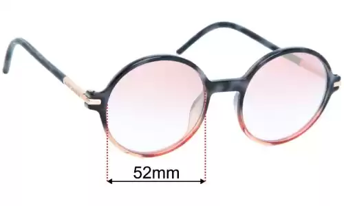 Sunglass Fix Lentes de Repuesto para Marc by Marc Jacobs 48/S - 52mm Wide Sunglass Fix Lentes de Repuesto para Marc by Marc Jacobs 48/S - 52mm Wide