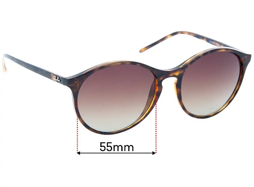 Sunglass Fix Lentes de Repuesto para Ray-Ban RB4371 - 55mm Wide Sunglass Fix Lentes de Repuesto para Ray-Ban RB4371 - 55mm Wide