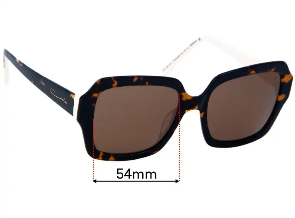 Sunglass Fix Lentes de Repuesto para Carla Zampatti Sun Rx 18 - 54mm Wide Sunglass Fix Lentes de Repuesto para Carla Zampatti Sun Rx 18 - 54mm Wide