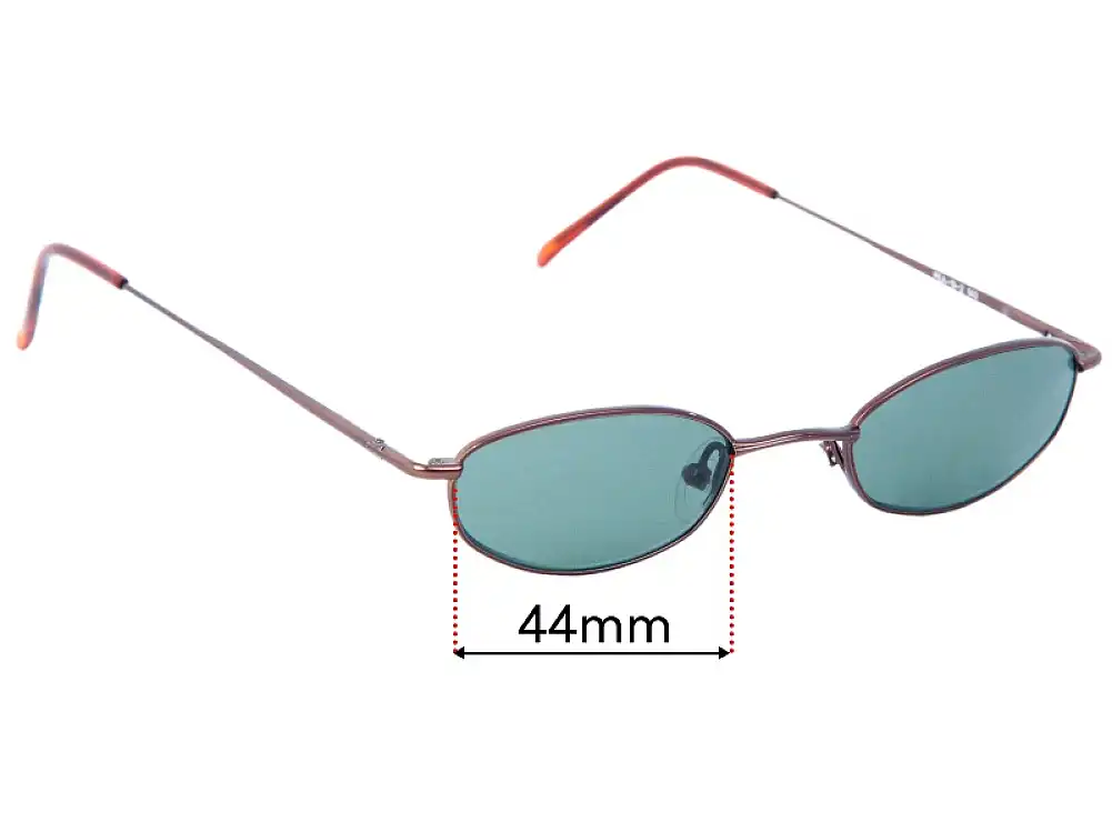 Sunglass Fix Lentes de Repuesto para Perry Ellis Pea - 44mm Wide Sunglass Fix Lentes de Repuesto para Perry Ellis Pea - 44mm Wide