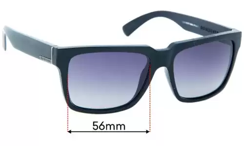 Sunglass Fix Lentes de Repuesto para Quiksilver Bruiser - 56mm Wide Sunglass Fix Lentes de Repuesto para Quiksilver Bruiser - 56mm Wide