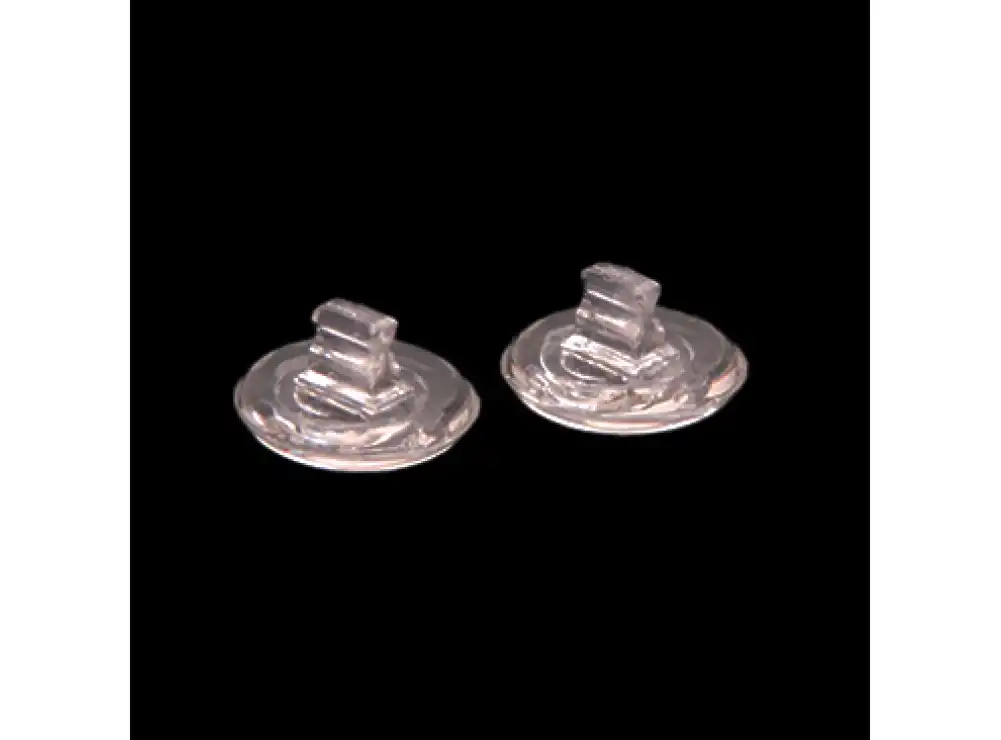 9mm Round Push in silicone nose pads 1 9mm Round Push in silicone nose pads 1