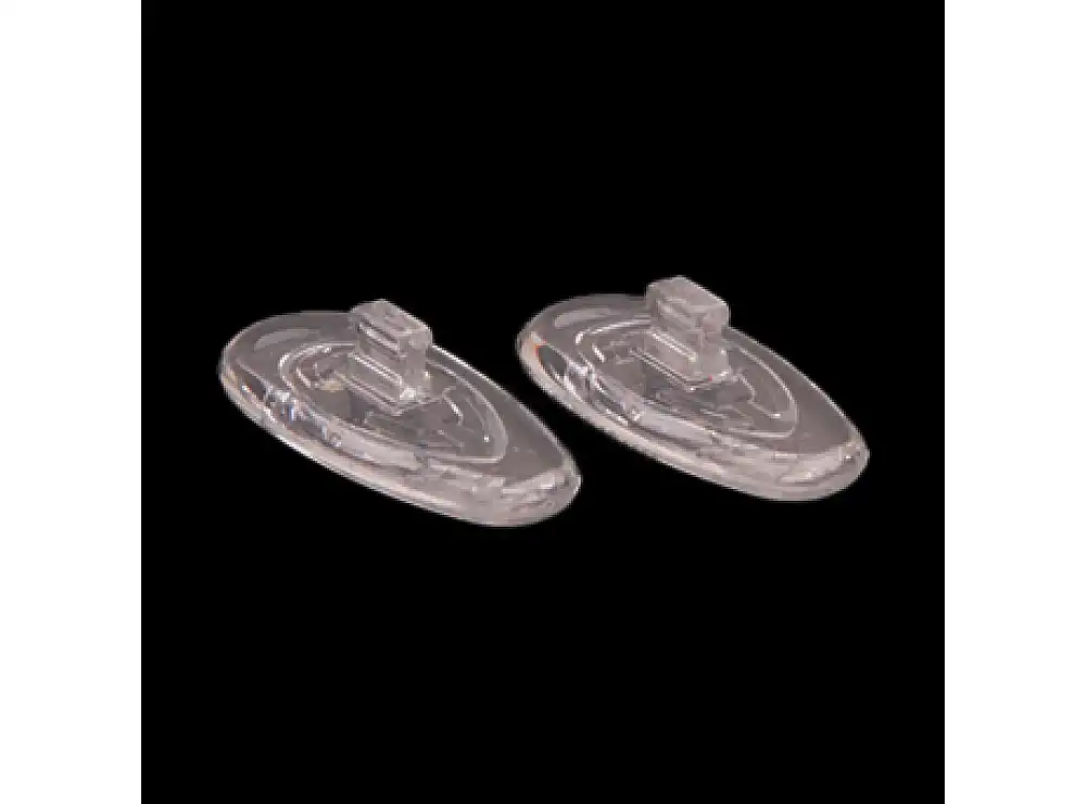 17mm Tear Shaped Push In Silicone Nose Pads 17mm Tear Shaped Push In Silicone Nose Pads