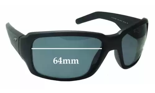 Sunglass Fix Lentes de Repuesto para Arnette Racketeer AN4201 - 64mm Wide Sunglass Fix Lentes de Repuesto para Arnette Racketeer AN4201 - 64mm Wide