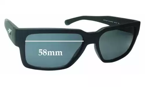 Sunglass Fix Lentes de Repuesto para Arnette Supplier AN4213 - 58mm Wide Sunglass Fix Lentes de Repuesto para Arnette Supplier AN4213 - 58mm Wide