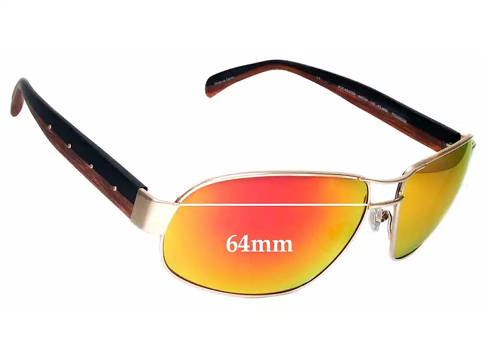 Sunglass Fix Lentes de Repuesto para Badgley Mischka Clark - 64mm Wide Sunglass Fix Lentes de Repuesto para Badgley Mischka Clark - 64mm Wide
