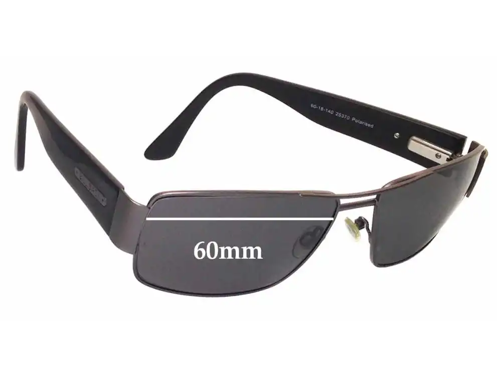 Sunglass Fix Lentes de Repuesto para Bill Bass Baxter - 60mm Wide Sunglass Fix Lentes de Repuesto para Bill Bass Baxter - 60mm Wide