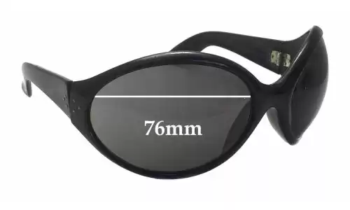 Sunglass Fix Lentes de Repuesto para Blinde Double Bubbles - 76mm Wide Blinde Double Bubbles Lentes de Repuesto 76mm wide