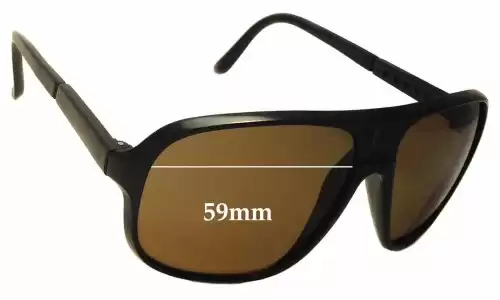 Sunglass Fix Lentes de Repuesto para Bolle IREX 100 4 - 59mm Wide Bolle IREX 100 4 Lentes de Repuesto 59mm wide