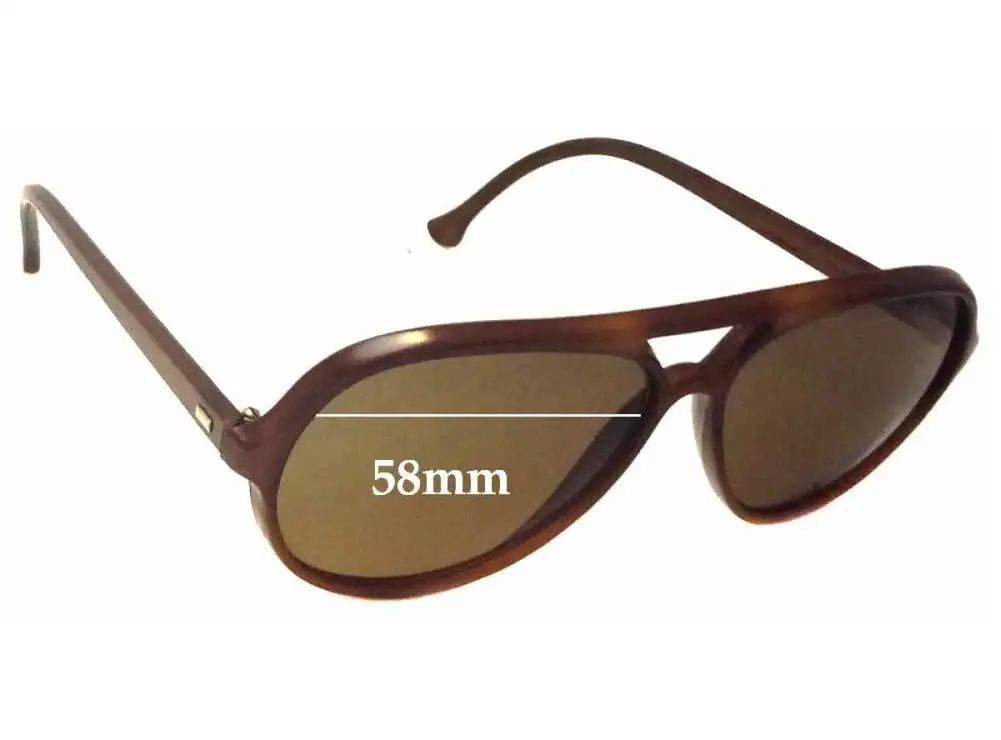 Sunglass Fix Lentes de Repuesto para Bolle IREX 100 Model - 58mm Wide Sunglass Fix Lentes de Repuesto para Bolle IREX 100 Model - 58mm Wide