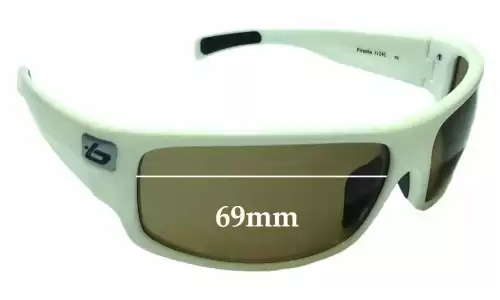 Sunglass Fix Lentes de Repuesto para Bolle Piranha - 69mm Wide Sunglass Fix Lentes de Repuesto para Bolle Piranha - 69mm Wide
