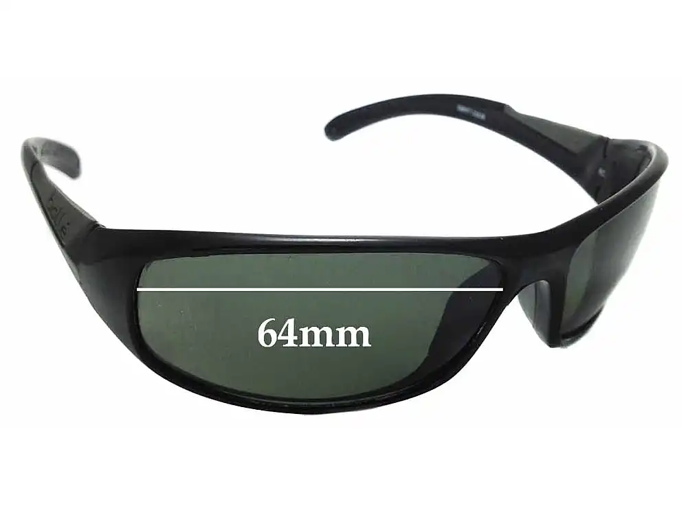Sunglass Fix Lentes de Repuesto para Bolle Swift - 64mm Wide Sunglass Fix Lentes de Repuesto para Bolle Swift - 64mm Wide