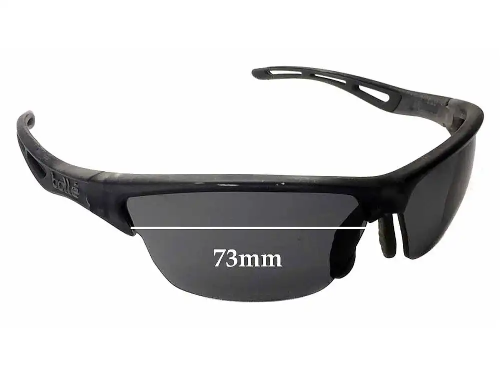 Sunglass Fix Lentes de Repuesto para Bolle Tempest - 73mm Wide Sunglass Fix Lentes de Repuesto para Bolle Tempest - 73mm Wide