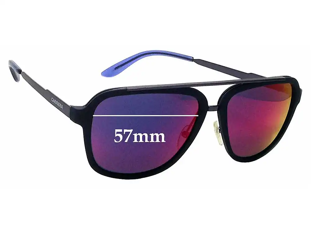Sunglass Fix Lentes de Repuesto para Carrera 97/S - 57mm Wide Sunglass Fix Lentes de Repuesto para Carrera 97/S - 57mm Wide