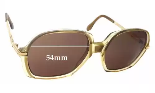 Sunglass Fix Lentes de Repuesto para Cazal MOD 306 - 54mm Wide Sunglass Fix Lentes de Repuesto para Cazal MOD 306 - 54mm Wide