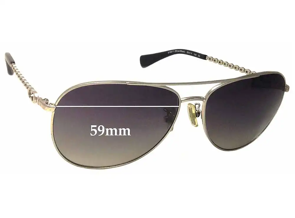 Sunglass Fix Lentes de Repuesto para Coach HC7045 Bree - 59mm Wide Sunglass Fix Lentes de Repuesto para Coach HC7045 Bree - 59mm Wide
