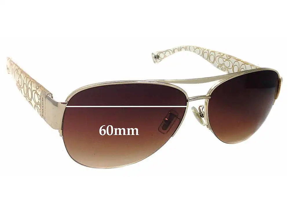 Sunglass Fix Lentes de Repuesto para Coach HC7042 Addison - 60mm Wide Sunglass Fix Lentes de Repuesto para Coach HC7042 Addison - 60mm Wide