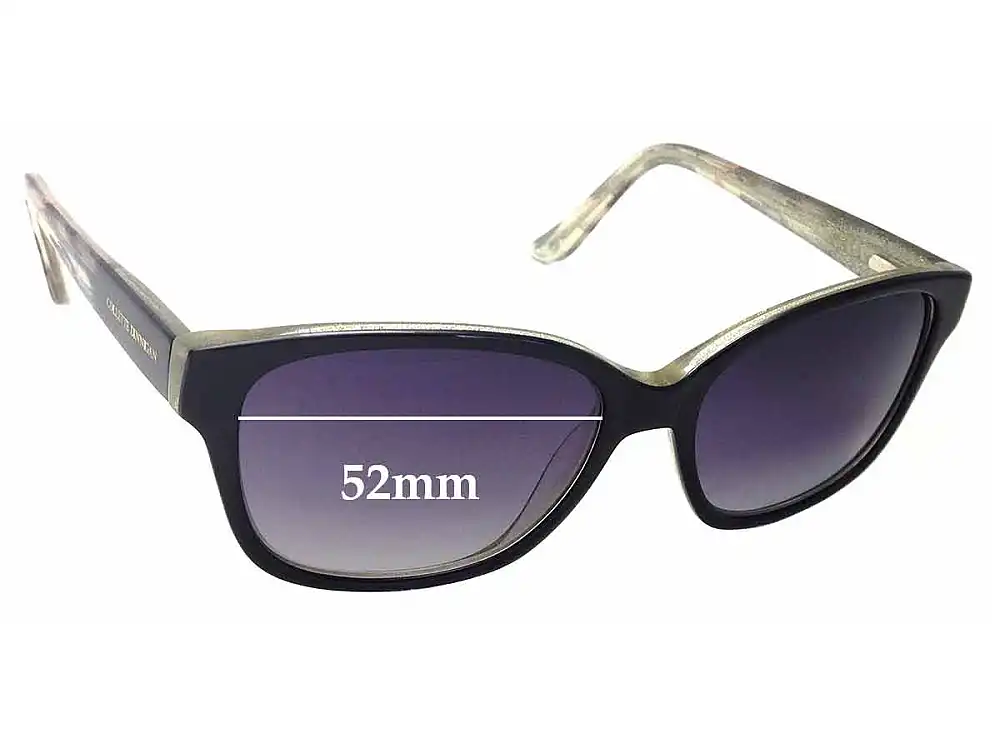 Sunglass Fix Lentes de Repuesto para Collette Dinnigan Sun Rx 31 - 52mm Wide Sunglass Fix Lentes de Repuesto para Collette Dinnigan Sun Rx 31 - 52mm Wide