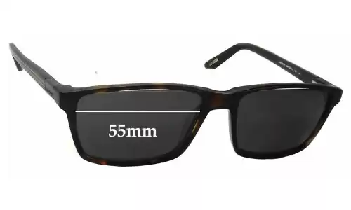 Sunglass Fix Lentes de Repuesto para Davidoff MOD 91041 - 55mm Wide Sunglass Fix Lentes de Repuesto para Davidoff MOD 91041 - 55mm Wide