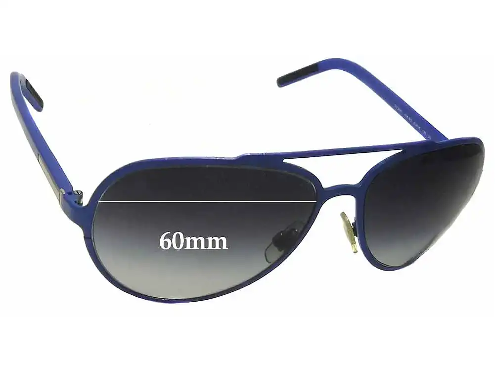 Sunglass Fix Lentes de Repuesto para Dolce & Gabbana DG2081 - 60mm Wide Sunglass Fix Lentes de Repuesto para Dolce & Gabbana DG2081 - 60mm Wide
