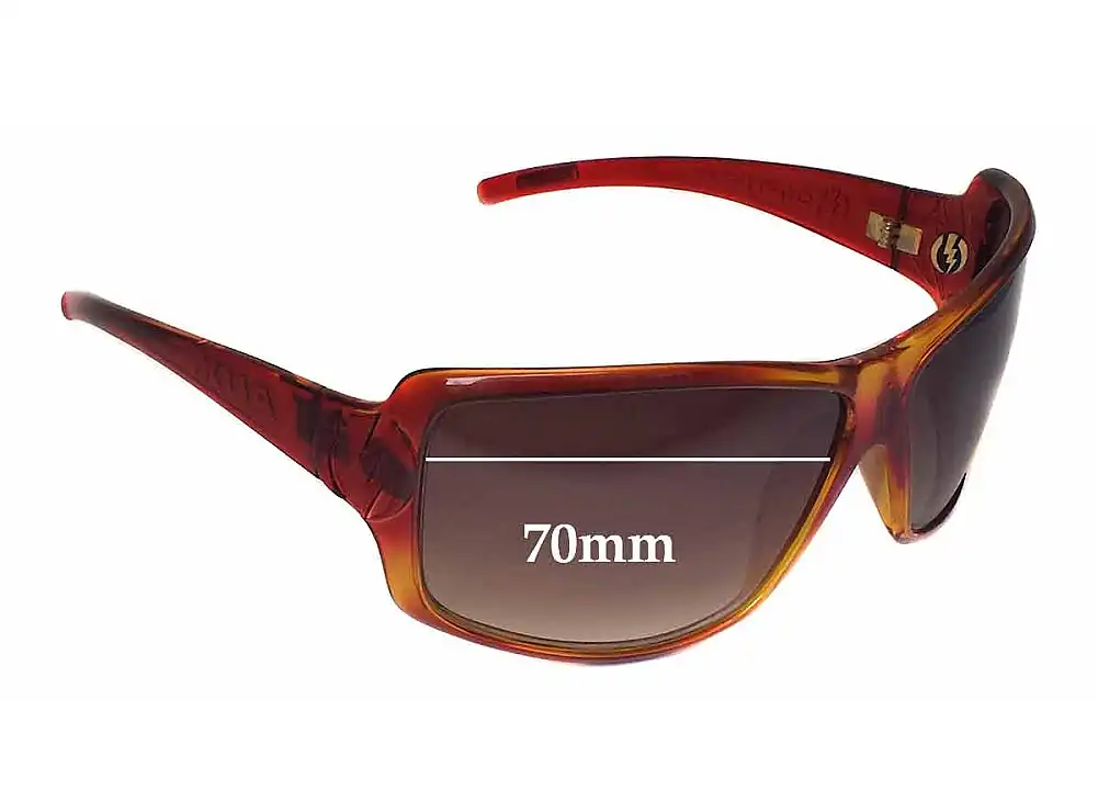 Sunglass Fix Lentes de Repuesto para Electric Aux - 70mm Wide Sunglass Fix Lentes de Repuesto para Electric Aux - 70mm Wide
