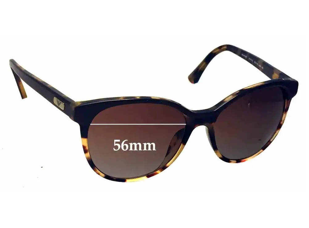Sunglass Fix Lentes de Repuesto para Emporio Armani EA4016/F - 56mm Wide Sunglass Fix Lentes de Repuesto para Emporio Armani EA4016/F - 56mm Wide