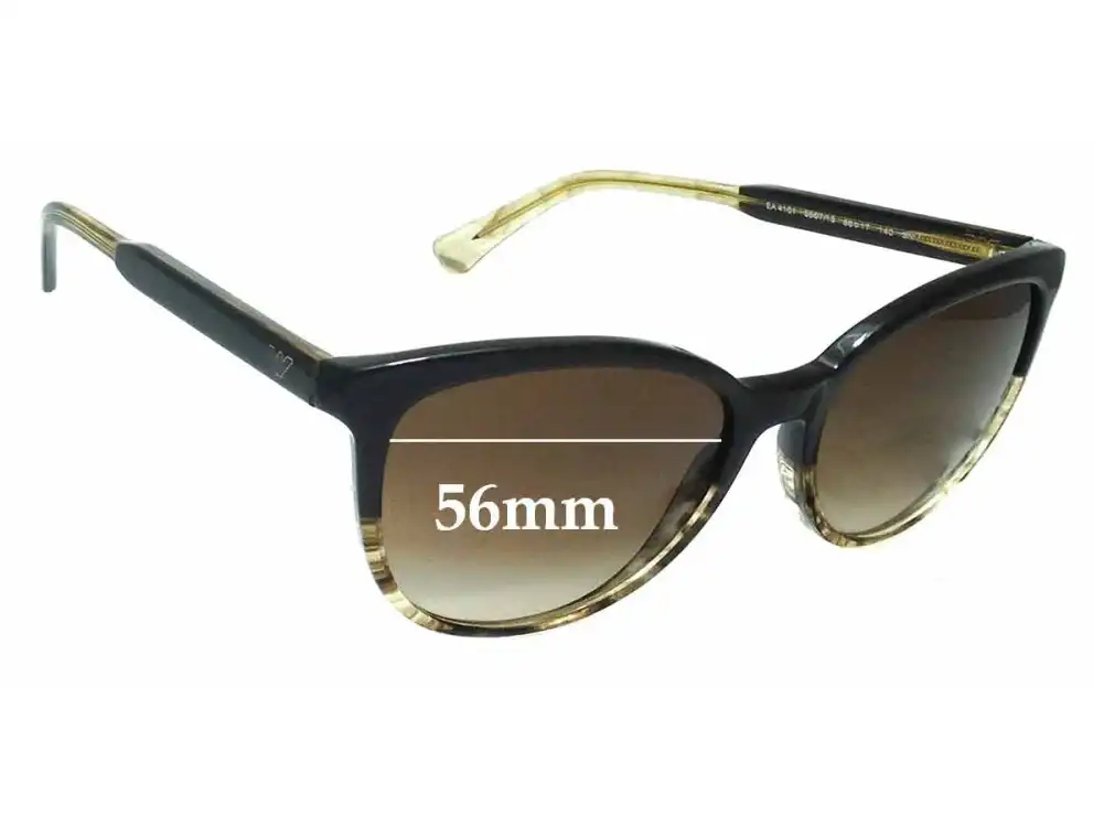 Sunglass Fix Lentes de Repuesto para Emporio Armani EA4101 - 56mm Wide Sunglass Fix Lentes de Repuesto para Emporio Armani EA4101 - 56mm Wide