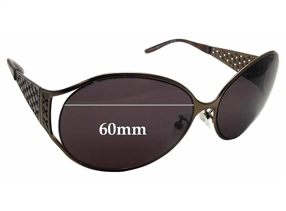 Sunglass Fix Lentes de Repuesto para Escada SES 681/S - 60mm Wide Sunglass Fix Lentes de Repuesto para Escada SES 681/S - 60mm Wide