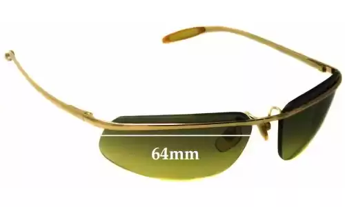 Sunglass Fix Lentes de Repuesto para Giorgio Armani 1517 - 64mm Wide Sunglass Fix Lentes de Repuesto para Giorgio Armani 1517 - 64mm Wide
